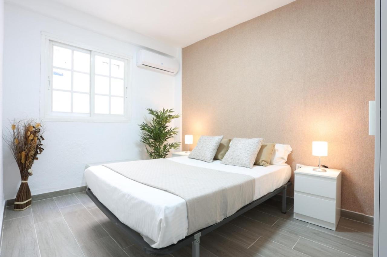 " El Rebalaje"Playa 550M-Centro 1'8Km-Parking Apartment Malaga Luaran gambar