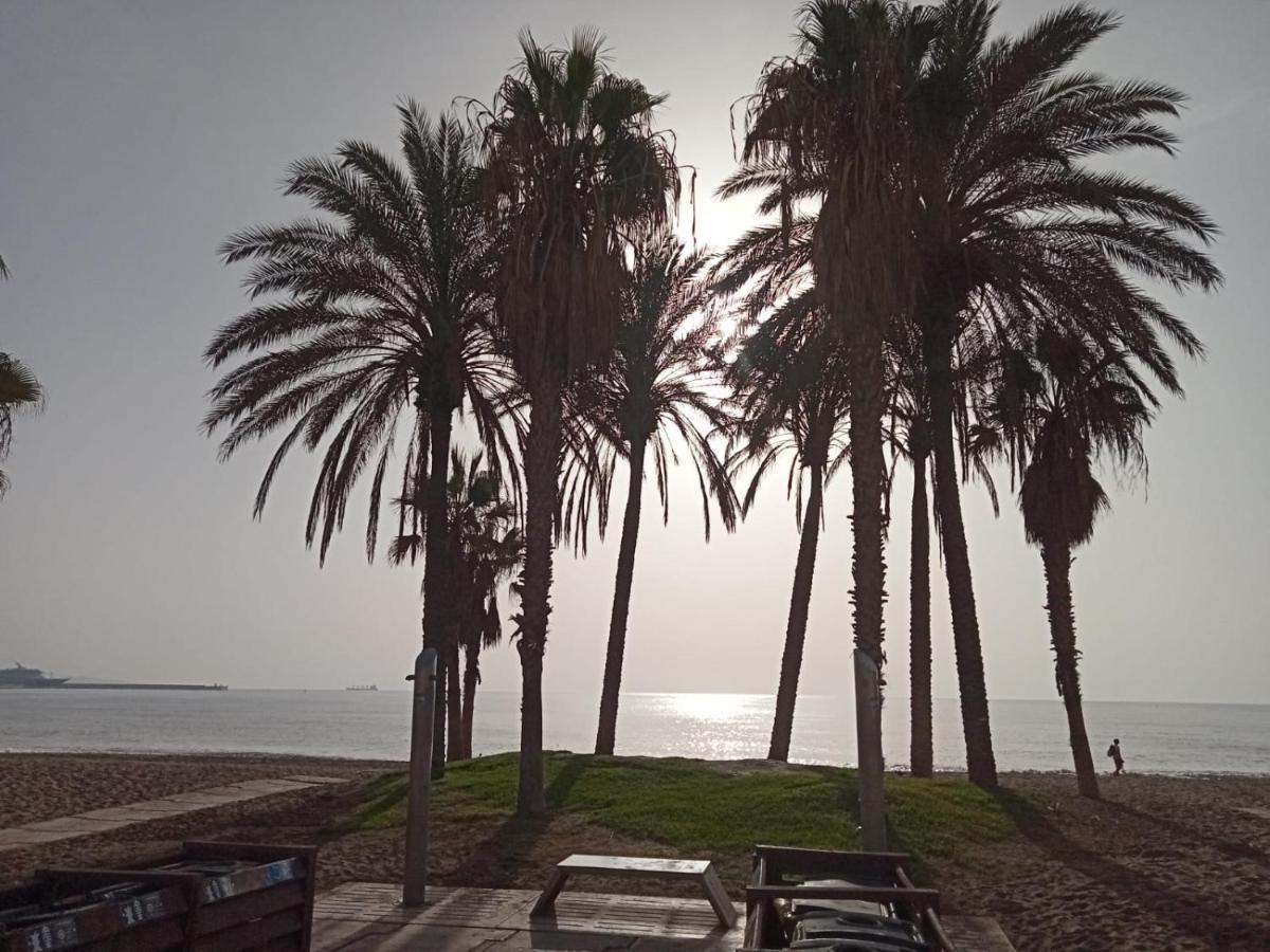 " El Rebalaje"Playa 550M-Centro 1'8Km-Parking Apartment Malaga Luaran gambar