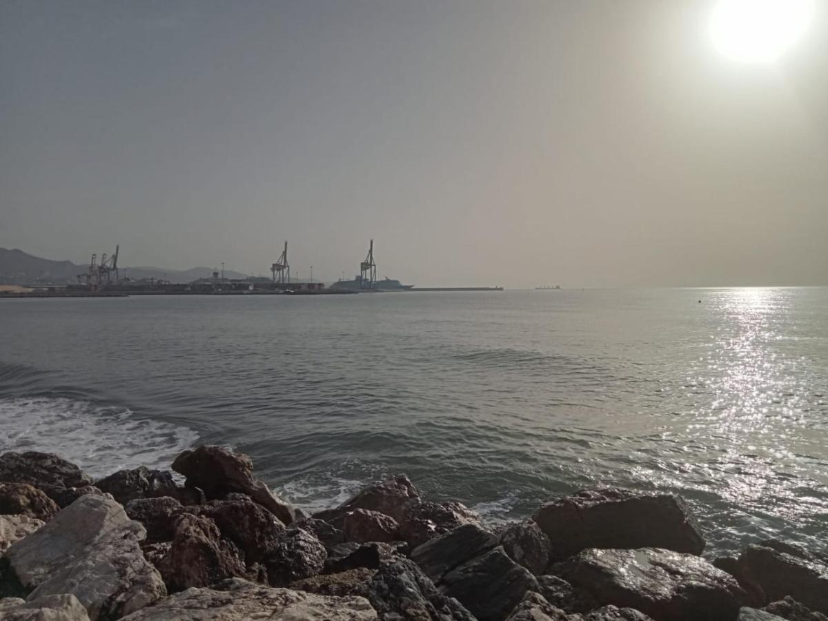 " El Rebalaje"Playa 550M-Centro 1'8Km-Parking Apartment Malaga Luaran gambar