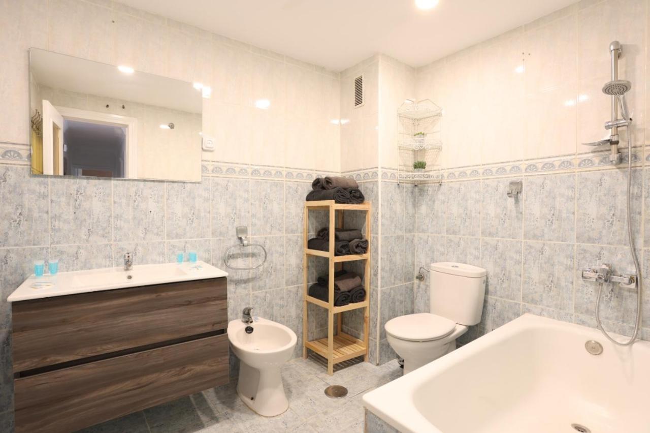 " El Rebalaje"Playa 550M-Centro 1'8Km-Parking Apartment Malaga Luaran gambar