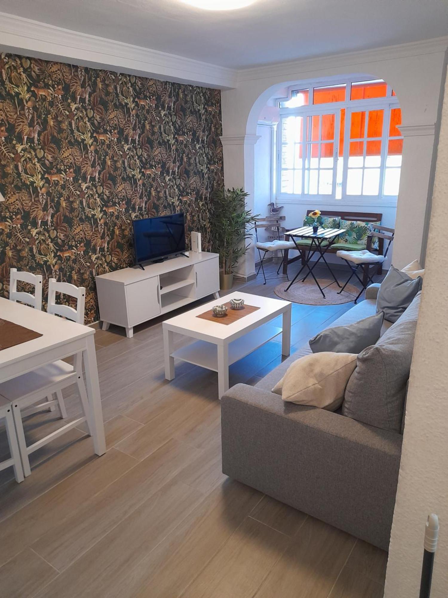 " El Rebalaje"Playa 550M-Centro 1'8Km-Parking Apartment Malaga Luaran gambar