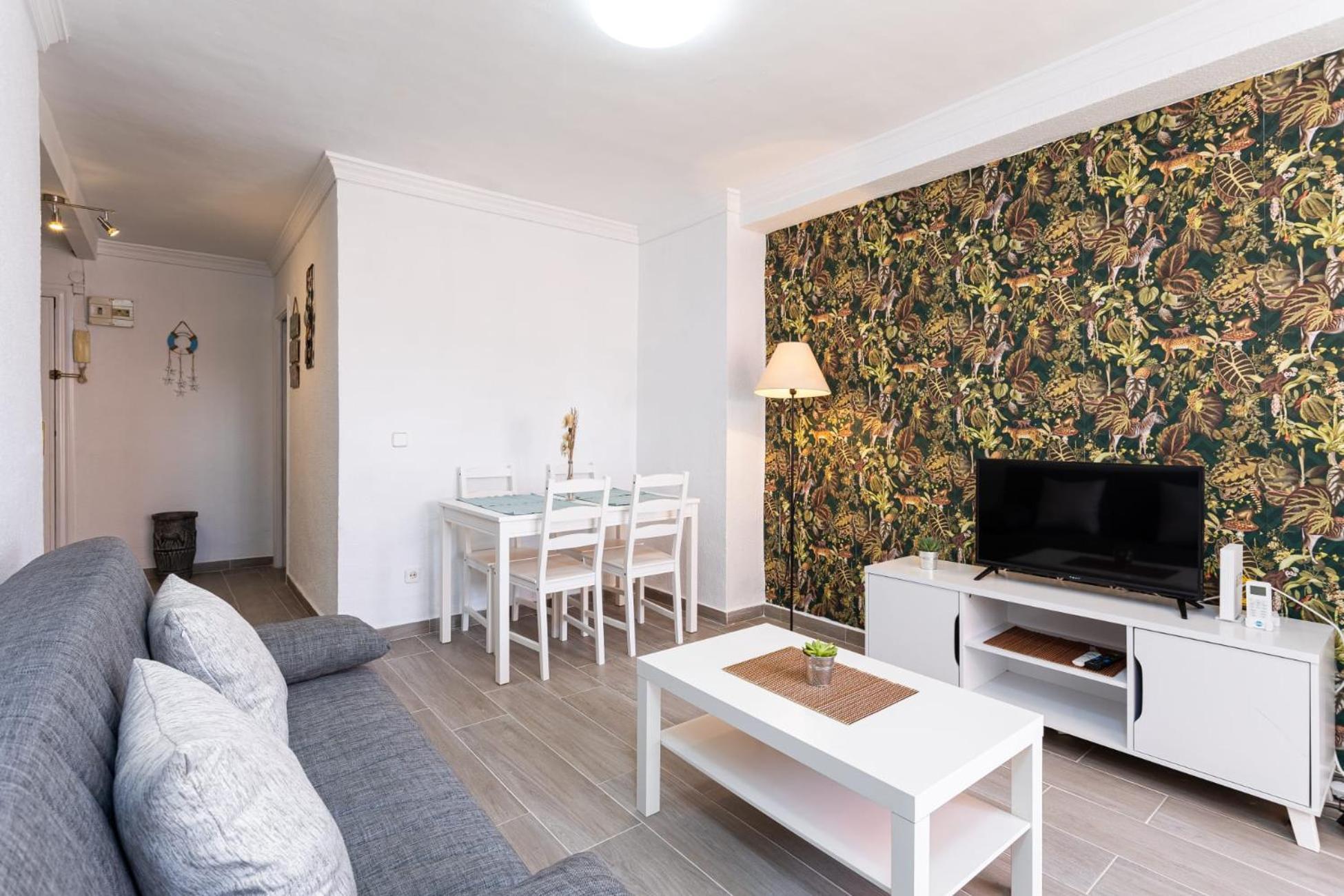 " El Rebalaje"Playa 550M-Centro 1'8Km-Parking Apartment Malaga Luaran gambar