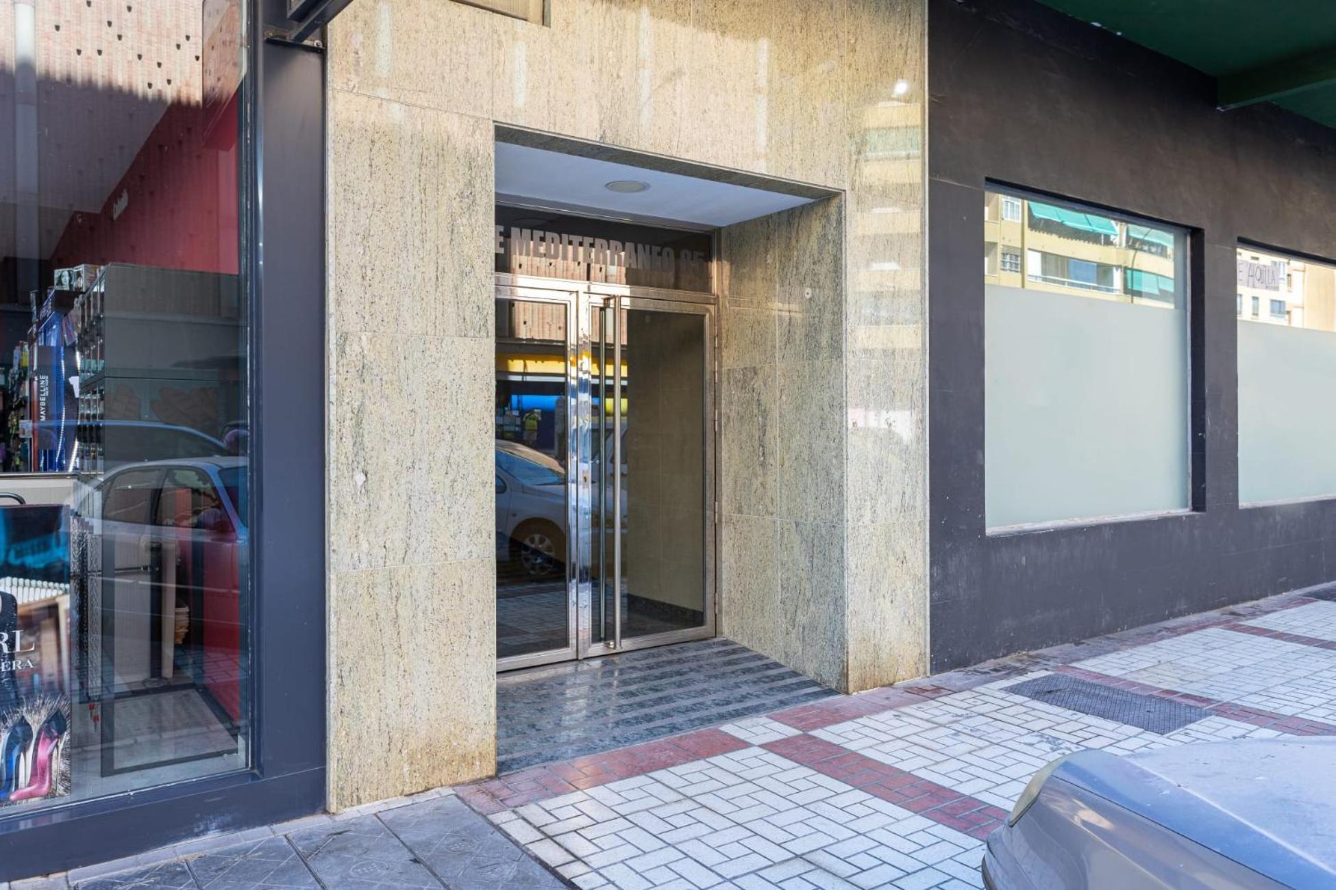 " El Rebalaje"Playa 550M-Centro 1'8Km-Parking Apartment Malaga Luaran gambar